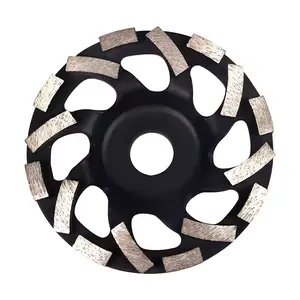 Прямые продажи с фабрики, алмазный шлифовальный диск в форме зуба для бетонного камня, гранита