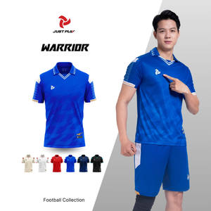 Nueva camiseta de fútbol de alta calidad para hombre, ropa de fútbol, uniforme de equipo, etiquetas personalizadas bordadas, chándal Original Warrior JP - Product Image 1