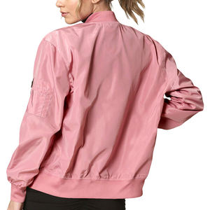 Meilleur produit d'hiver Veste bombardier coupe-vent chaude pour l'hiver Veste bombardier à manches longues respirante coupe décontractée pour femmes - Product Image 2