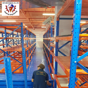 Heavy-Duty Interlocking Floor Rack Vietnam Steel Mezzanine Attic <b>Racking</b> <b>System</b> Corrosion Protection for Efficient Warehouse - Product Image 5