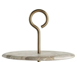 Nouveau Design Aluminium Doré Fini Écologique De Qualité Alimentaire Gâteau Stand De Haute Qualité En Métal De Table Décor Élégant À Quatre Niveaux - Product Image 6