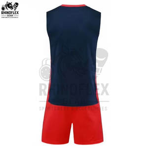 ชุดวอลเลย์บอลคุณภาพดีเยี่ยม แบบยูนิเซ็กซ์ ผลิตจากโพลีเอสเตอร์ 100% ขายส่งราคาถูก รับสั่งทำแบบซับลิเมชั่น - Product Image 3