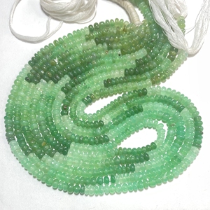 Chrysoprase Natural Gemstone Beads 4.5MM Rondelle Shape Smooth Round Beads for Jewelry Making - Product Image 4