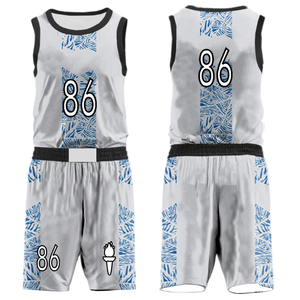 Custom Mesh Breathable Quick Dry Reversible Jersey Basketball Singlet Sports Wear <b>Heat</b>-Transfer Printed Unisex Wholesale Team - Product Image 3