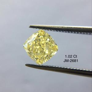 1.02 Carat Naturel Fantaisie Jaune Coussin Taille Diamant Excellent VS1 Diamant Lâche pour la Fabrication de Bijoux Utilisation au Prix de Gros en Vrac - Product Image 1