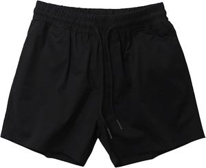 Classic Fit Casual Cotton Board Shorts <b>Elastic</b> Mid Waist Breathable Quick Dry Summer Workout OEM Wholesale Service Competitive - Product Image 2