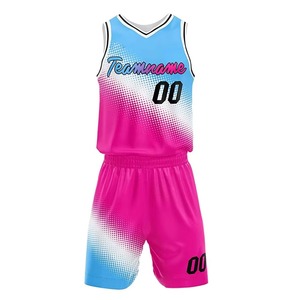 Uniforme de basket-ball unisexe grande taille, respirant, confortable, nouveau design, sur mesure, prix de gros - Product Image 2
