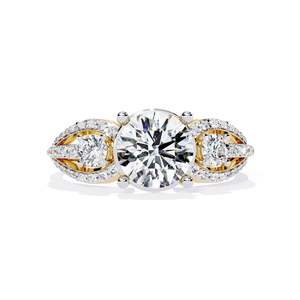 แหวนเพชรทรงกลม CVD รุ่น Pure Radiance โดย ATYANTA JEWELS - Product Image 1
