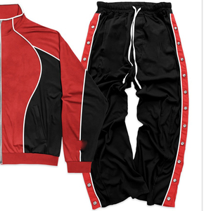 Chándal de deportes de invierno para hombre nueva moda cortavientos para ciclismo Cierre de cintura elástica a prueba de viento servicio OEM conjunto cortavientos - Product Image 5