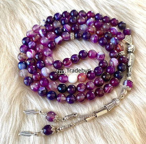 Cuentas de Oración Tasbih Mala de Resina de Primera Calidad para Hombres y Mujeres, Regalo Islámico Moderno para Meditación y Adoración por Tradebyd - Product Image 2