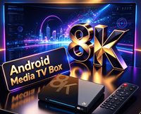 Grosir 2026 H96 MAX Rockchip RK3576 STB Octa Core Perangkat Streaming 8K 8GB RAM 128GB ROM Android 14 Terbaik Set Top TV Box