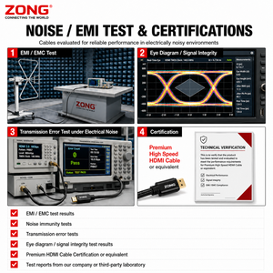 <span class=keywords><strong>สาย</strong></span>เคเบิล 2.1 ความเร็วสูงพิเศษ 48Gbps สำหรับโปรเจคเตอร์และจอภาพ รองรับวีดีโอและเสียง 8K HDR <span class=keywords><strong>10</strong></span> จากโรงงานผลิตโดยตรง ปี 2026 ขายส่งจำนวนมาก - Product Image 3