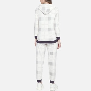 Chándal de mujer con logotipo personalizado de alta calidad 100% algodón transpirable polar ropa deportiva elegante para invierno - Product Image 3