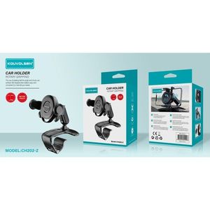 Soportes para Teléfono Móvil CH, Material ABS, Clip de Fijación, Base Giratoria para el Tablero del Automóvil - Product Image 1