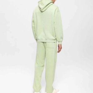 Ensemble de survêtement à capuche d'hiver de qualité supérieure pour hommes Tenue décontractée Ensemble de jogging en coton uni Design élégant - Product Image 2