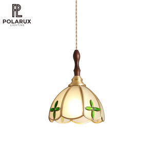 <span class=keywords><strong>Lampe</strong></span> suspendue <span class=keywords><strong>Tiffany</strong></span> pour îlot de cuisine, salle à manger, style Japandi, en laiton massif, verre teinté, <span class=keywords><strong>lampe</strong></span> suspendue florale <span class=keywords><strong>Tiffany</strong></span> d'intérieur - Product Image 1