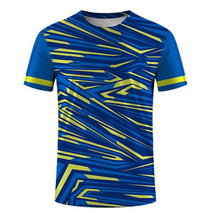 T-shirts pour hommes avec logo de broderie New York sur mesure avec nom d'équipe personnalisé à prix compétitif T-shirts - Product Image 5