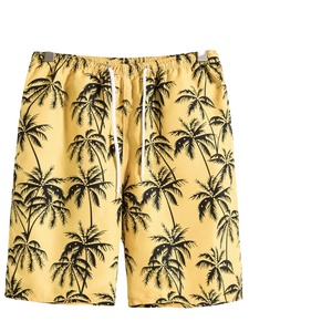 Pantalones Cortos Deportivos para Hombre, de Secado Rápido, Ligeros, 100% Algodón Tejido, Ecológicos y Transpirables, con Cordón Ajustable, Ideales para la Playa - Product Image 2