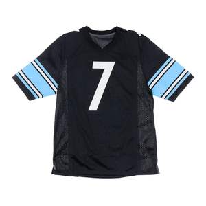 Camisetas de fútbol americano para hombres y mujeres de poliéster 100%, camisetas juveniles transpirables ligeras personalizadas, impresión por sublimación para usar - Product Image 6