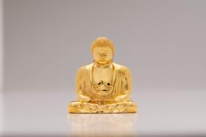 รูปปั้นพระคามาคุระขนาดเล็กทันสมัยสำหรับสวนรูปปั้นตู้ขนาดเล็กงานฝีมือโลหะ - Product Image 2