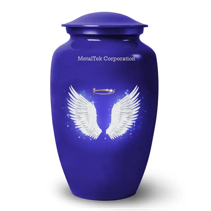 Classic Large Wings Adult Cremation Urns & Keepsake High Quality Low Price Funeral Urns For Male Female & Pets Ashes Storage Jar