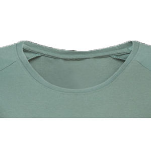 Nouveau T-shirt personnalisé pour femme, col rond, manches courtes, uni, anti-rides, en polaire écologique, respirant, gaufré - Product Image 2