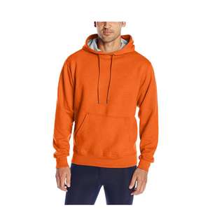 Bulk Wholesale Designer men hoodieNice Quality Design Your Own Hoodies <b>Fleece</b> Customized Cotton <b>Orange</b> & blue Hoodies - Product Image 3