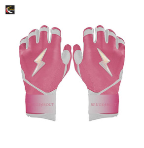BRUCE <b>BOLT</b> Original Series <b>Long</b> Cuff Batting Gloves - Multiple Colors - Adult & Youth Sizes 100% Quality - Product Image 3