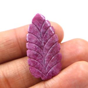 Rubí Rojo Natural Tallado en Cabujón, Gema de Rubí Tallada a Mano, Piedra Suelta Lisa, Proveedor Mayorista de Piedras para Joyería - Product Image 3