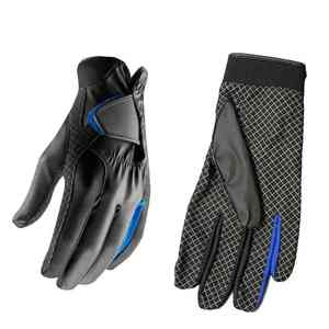 Gants de golf en cuir véritable de haute qualité pour hommes, main gauche et droite, sangle de poignet réglable, imperméables, ajustement parfait pour les sports de plein air - Product Image 6