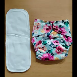 baby cloth diaper cotton reusable diaper with inserts for unisex muslin cloth diaper for manufacturers