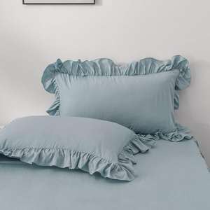 Ensemble de jupes de lit en coton écologique de haute qualité 600TC personnalisable, polyester tricoté imperméable pour usage domestique et hôtelier, style européen - Product Image 3