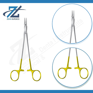 Junta de caja de soporte de aguja de Mayo, fabricante de instrumentos de acero inoxidable quirúrgico recto de 159mm de largo en Pakistán - Product Image 3