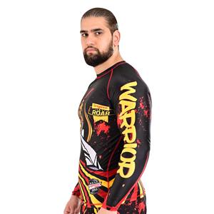 Ensemble de compression respirant personnalisable pour hommes MMA BJJ No Gi Gym Training Grappling Fightwear Rash Guard avec short OEM Pakistan - Product Image 4