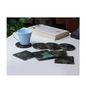 Sous-verres en pierre de boisson en agate personnalisés à forte demande - Product Image 1