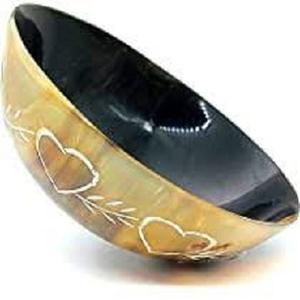 ชามอาเกตควายขัดมันสำหรับตกแต่งบ้านเป็นมิตรกับสิ่งแวดล้อมอินเดียงานหัตถกรรมสีธรรมชาติทุกขนาดงานฝีมือรูปสัตว์ - Product Image 4