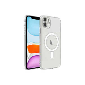 Netzy Luxury pour MagSafe Compatible Étui rigide transparent en PC pour iPhone 12 14 Plus Translucide en silicone TPU Protection de l'appareil photo Givrage - Product Image 1