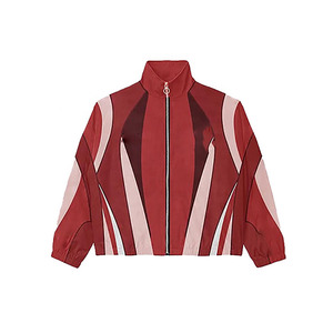 Diseñe su propio logotipo Estampado de entrenamiento deportivo para hombres Chándales con cremallera Gimnasio Fitness & Casual Street Fashion Wear Chándal de 2 piezas - Product Image 4