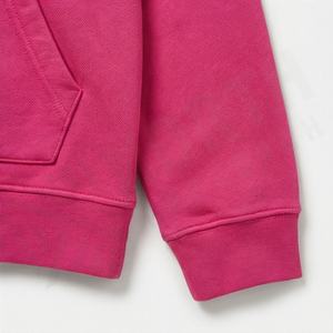 Sweat à capuche premium pour homme, coupe ample, style streetwear, 350 GSM, 100% coton épais, couleur unie personnalisable, style hip-hop - Product Image 6