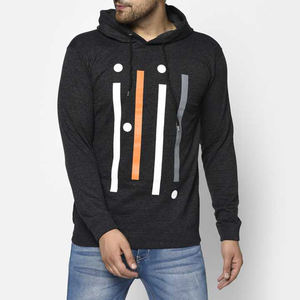 Haute qualité personnalisé hommes sweats à capuche unisexe Style tendance poches kangourou 100% coton saison d'hiver uni teint différentes couleurs - Product Image 4