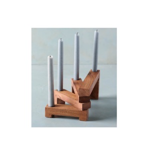 Customize Stylish Wood <b>Tealight</b> <b>Candle</b> Holder Antique Design Home Decor Wood <b>Candle</b> Holder for Best Selling Wood <b>Candle</b> Holder - Product Image 6