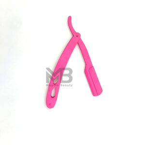 Accessoires de soins personnels salon de coiffure à domicile utiliser des rasoirs de rasage manuels en acier inoxydable quantité minimale de commande bas vente Premium couleur unie pliable - Product Image 4