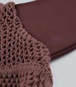 Protector de orejas para caballo de primera calidad, con logotipo personalizado, tejido a crochet, ligero, transpirable, lavable, antimosquitos, equipo ecuestre para montar a caballo - Product Image 6