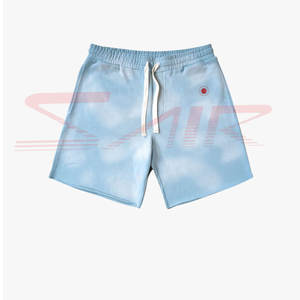 Short de survêtement personnalisé pour homme en toile de coton confortable et respirante avec fermeture à cordon Prix de vente entier - Product Image 1