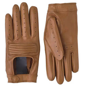 Guantes de Conducción de Cuero para Hombre con Logotipo Personalizado, Guantes de Motocicleta de Cuero para Conducir - Product Image 1