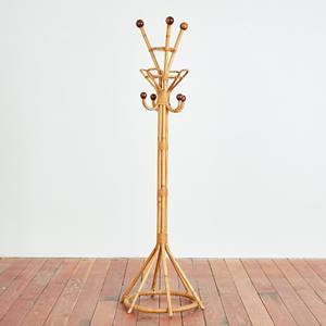 Perchero de ratán de calidad superior, estante de soporte de material natural hecho a mano, bastidores Vintage para ropa y abrigos - Product Image 6