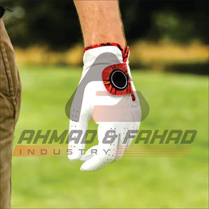 Gants de golf Cabretta en cuir véritable de haute qualité pour hommes du meilleur fabricant poignées de sport personnalisables respirantes durables - Product Image 4