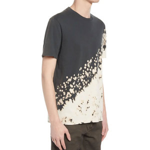 T-shirt noir personnalisé pour homme |   Vêtements de sport respirants à séchage rapide avec logo frontal tricoté par sublimation, vente en gros de vêtements d'entraînement - Product Image 4