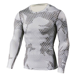 Rash Guard sublimado de calidad superior por encargo Suministro directo de fábrica en stock Rash Guard - Product Image 2