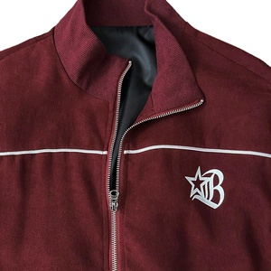 Ensemble de survêtement tendance pour homme 2025, léger, à séchage rapide, en polyester, coupe-vent, de haute qualité, style uni - Product Image 5